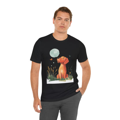 Curious Pup & Bubble Dreams – Unisex T-Shirt