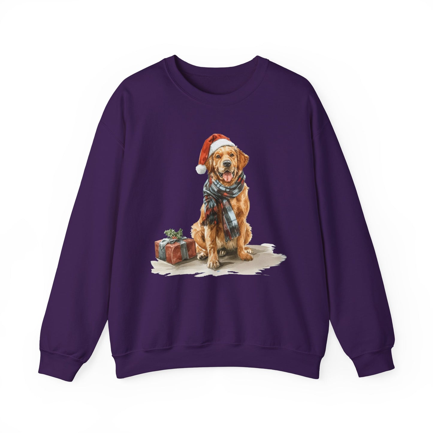Golden Retriever Christmas Sweatshirt | Festive Dog Gift