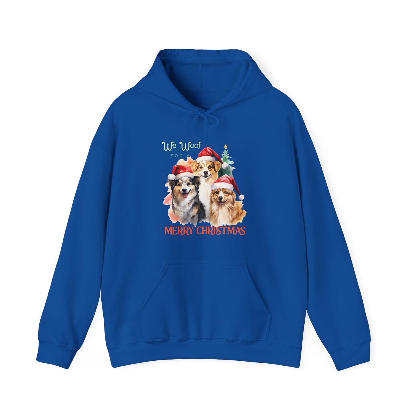 We Woof You Merry Christmas Hoodie 🎄🐾