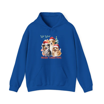 We Woof You Merry Christmas Hoodie 🎄🐾