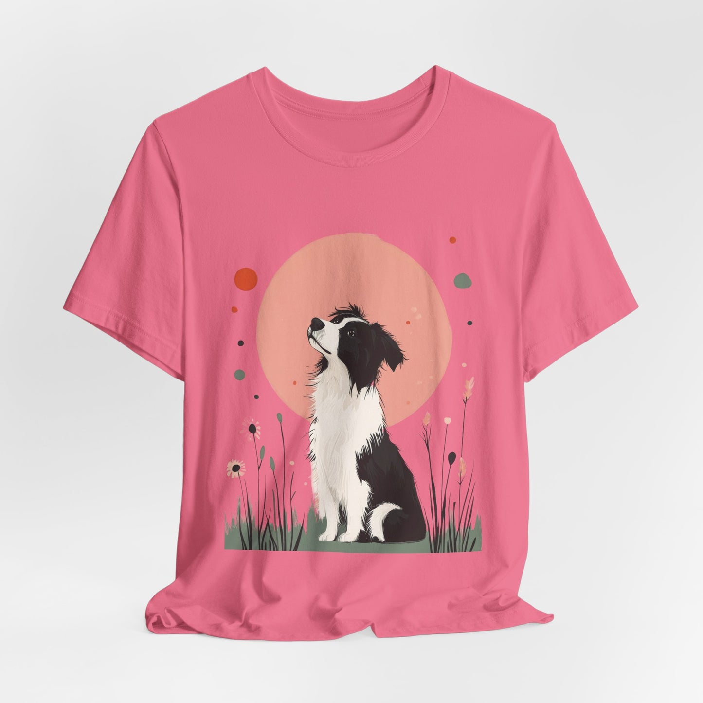 Dreamy Australian Shepherd Minimalist Unisex Tee