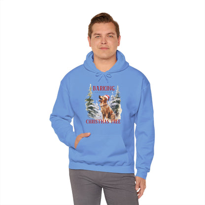 Barking Around the Christmas Tree Hoodie