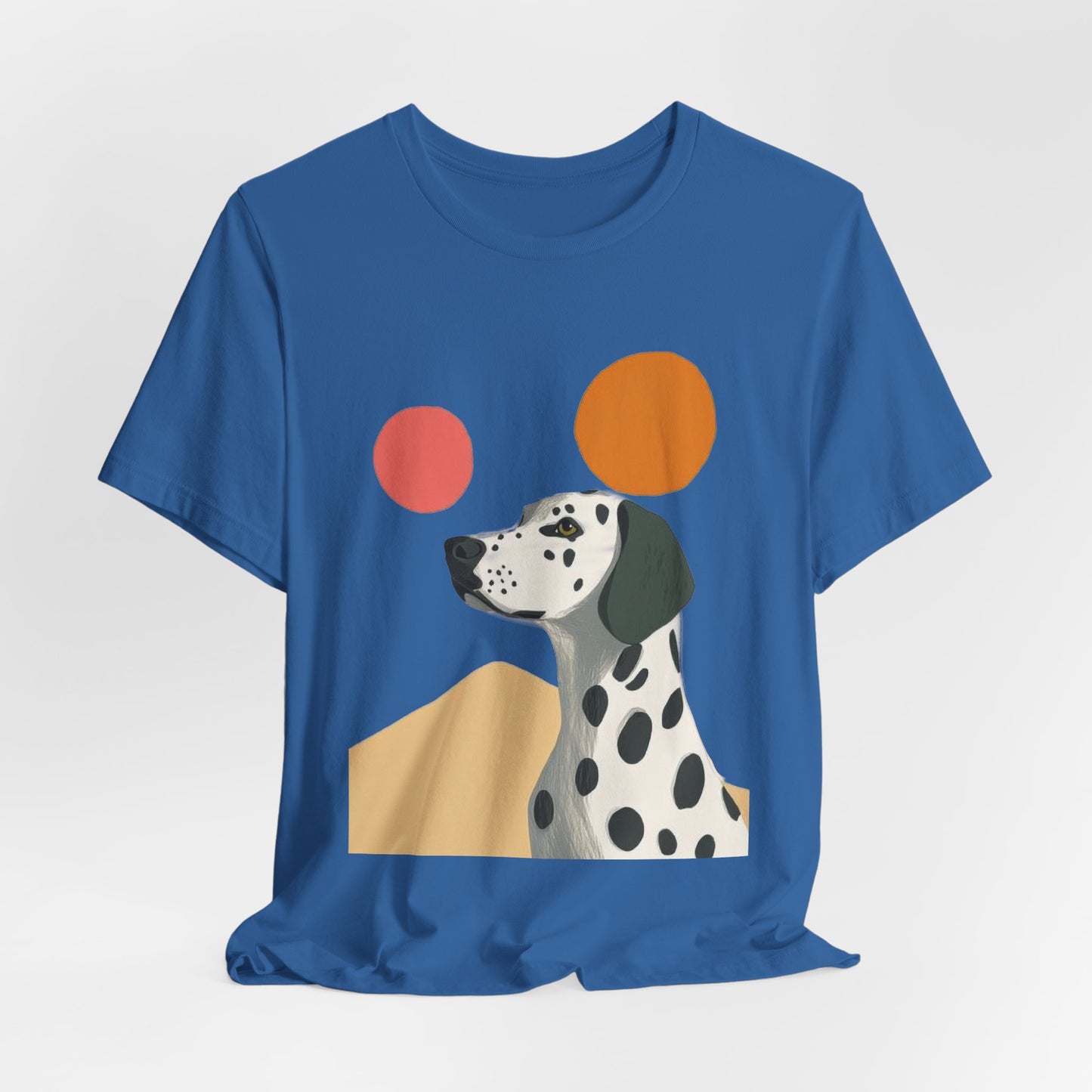 Dalmatian Desert Sun Minimalist Unisex Tee