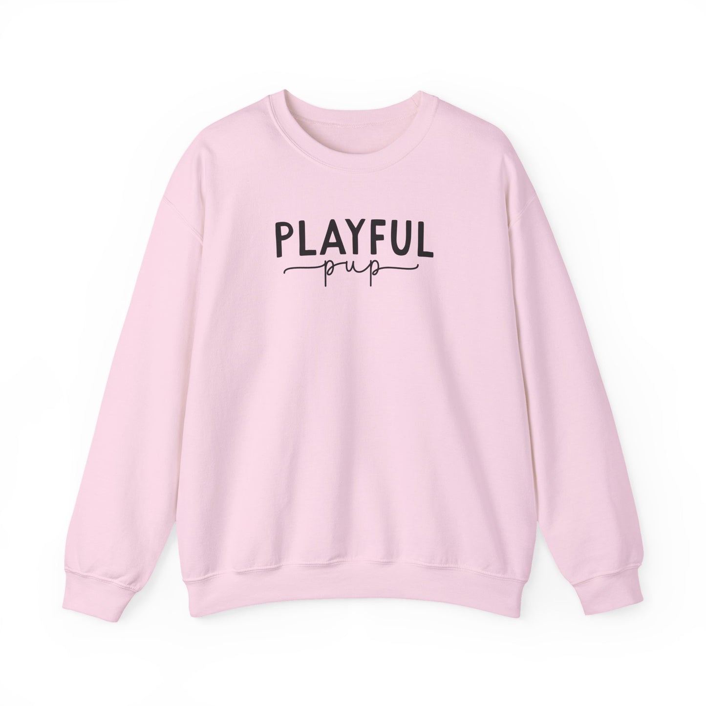 Playful Pup Unisex Sweatshirt | Minimalist Aesthetic Dog Gift