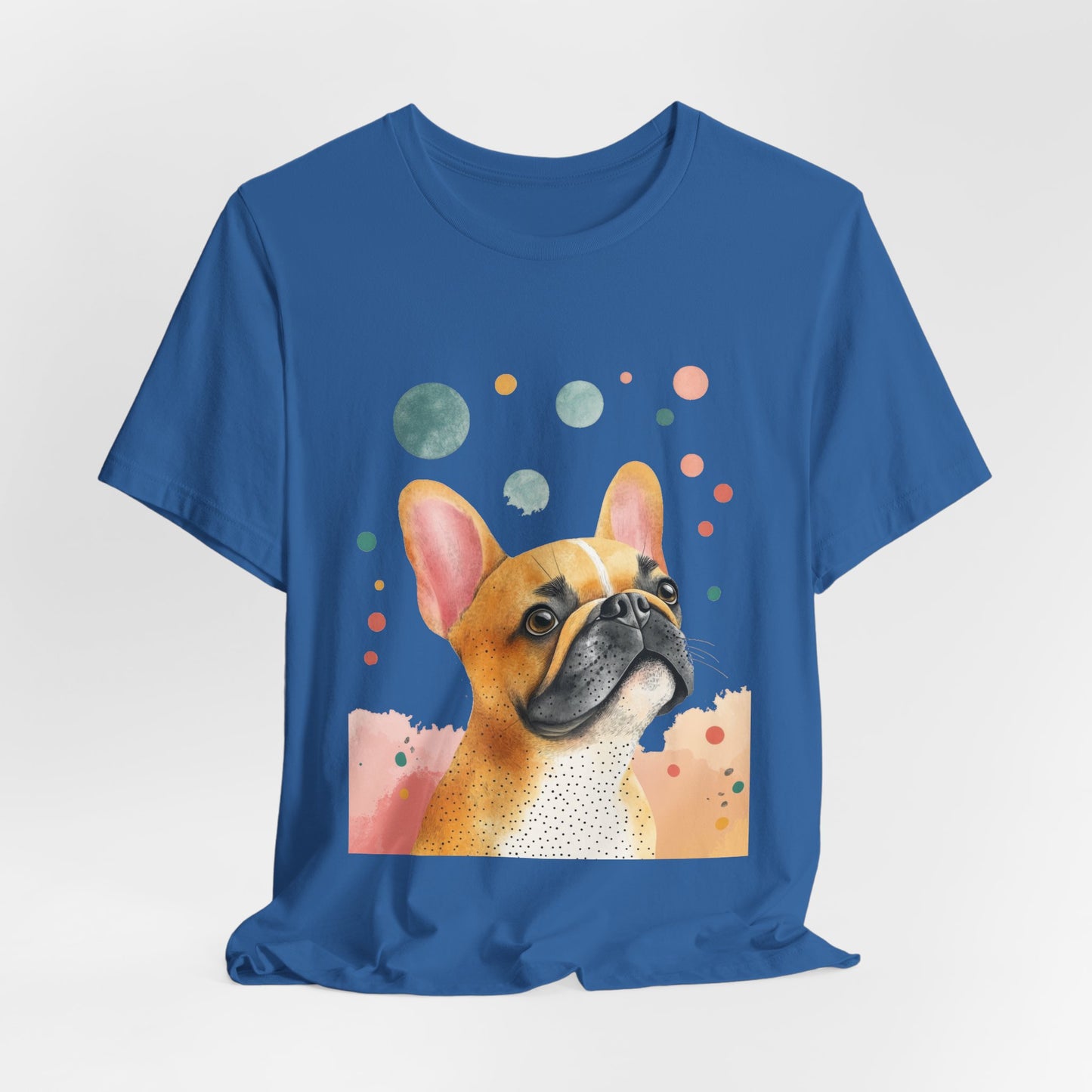 Playful Frenchie Vibes – Unisex T-Shirt