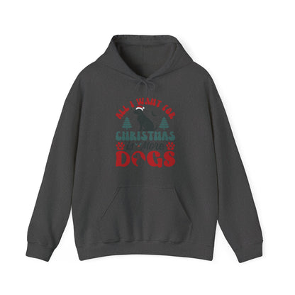 More Dogs for Christmas Hoodie | Funny Pet Lover Gift