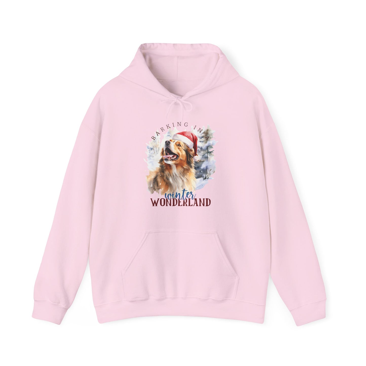Barking in a Winter Wonderland Hoodie