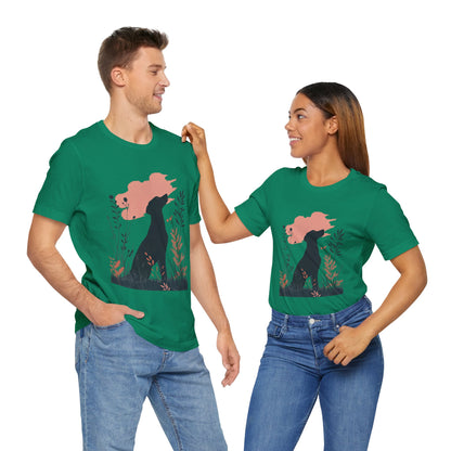 Italian Greyhound Silhouette – Unisex Artistic T-Shirt