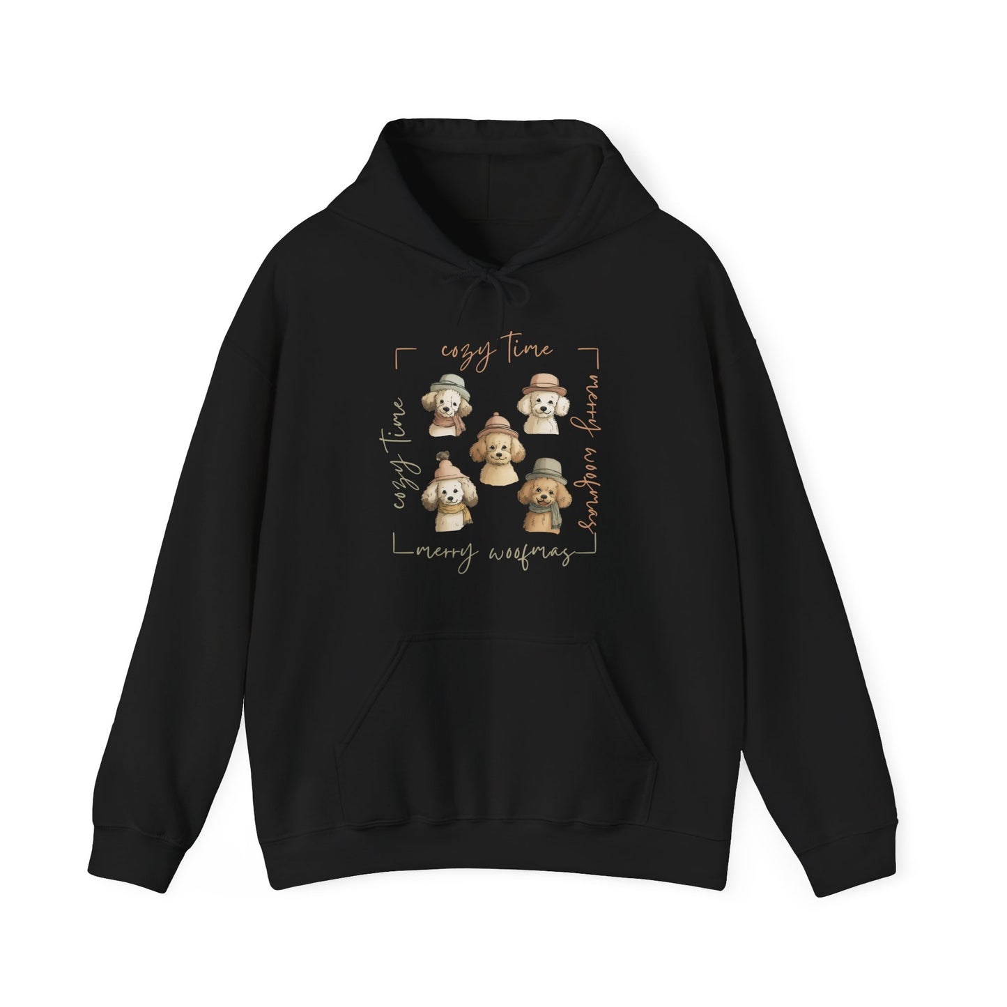 Cozy Woofmas Hoodie | Stylish Poodle Squad Sweater