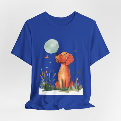 Curious Pup & Bubble Dreams – Unisex T-Shirt