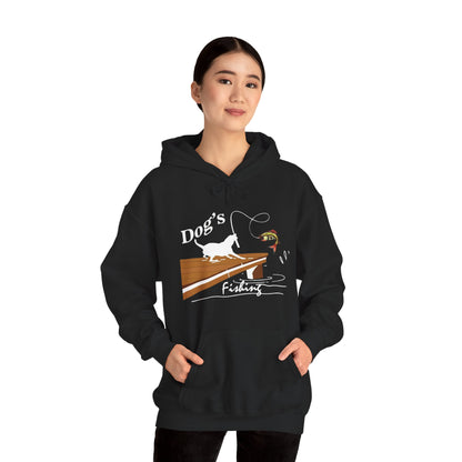 Dog's Fishing Adventure Unisex Hoodie