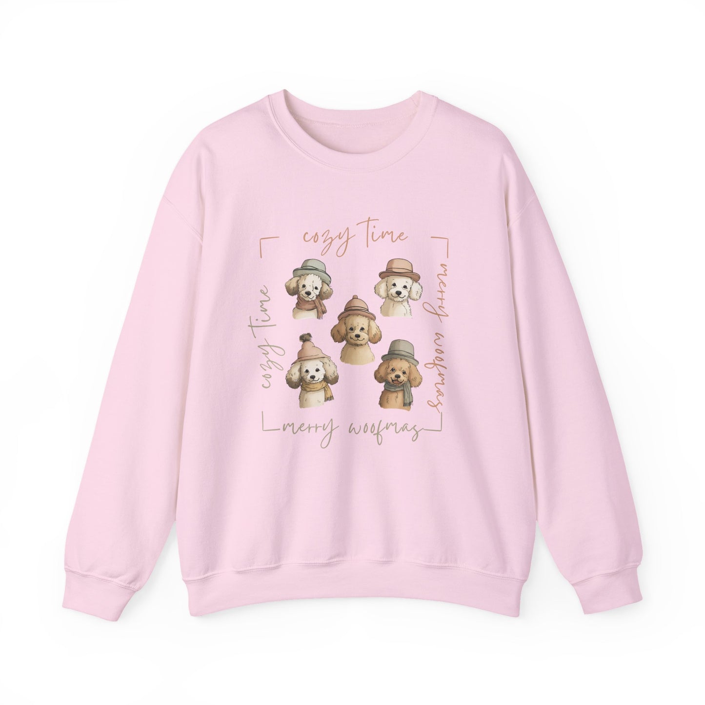 Cozy Woofmas Sweatshirt | Stylish Poodle Squad Sweater