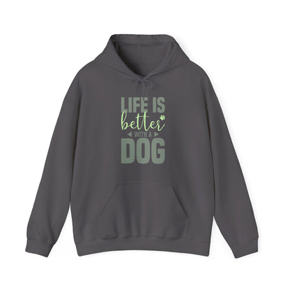 “Life Is Better With a Dog” Unisex Hoodie