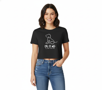 Playful Paws Crop Top – Bold Prints for Bold Pet Lovers