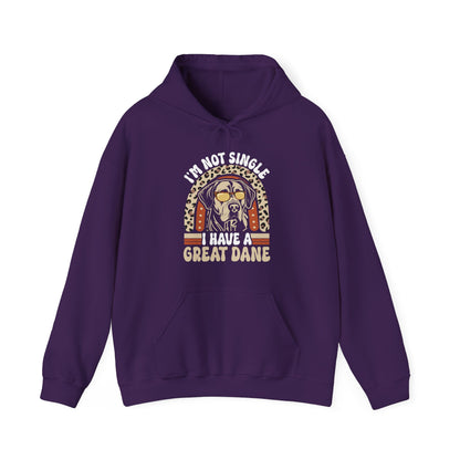 Great Dane Life Hoodie | Funny Not Single Dog Mom Gift