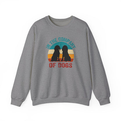 Retro "In The Company of Dogs" Sweatshirt