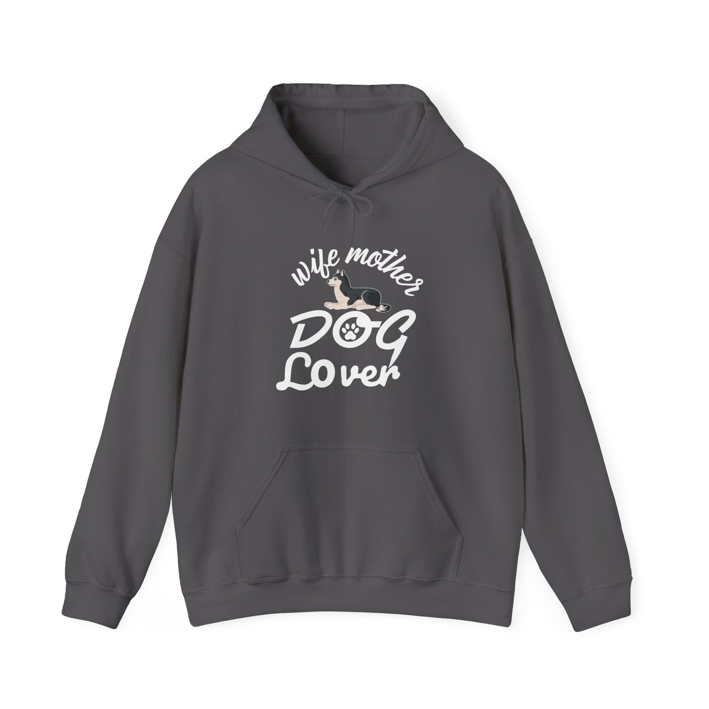 Wife Mother Dog Lover Hoodie | Woman's Dog Mom Life