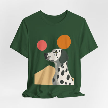 Dalmatian Desert Sun Minimalist Unisex Tee