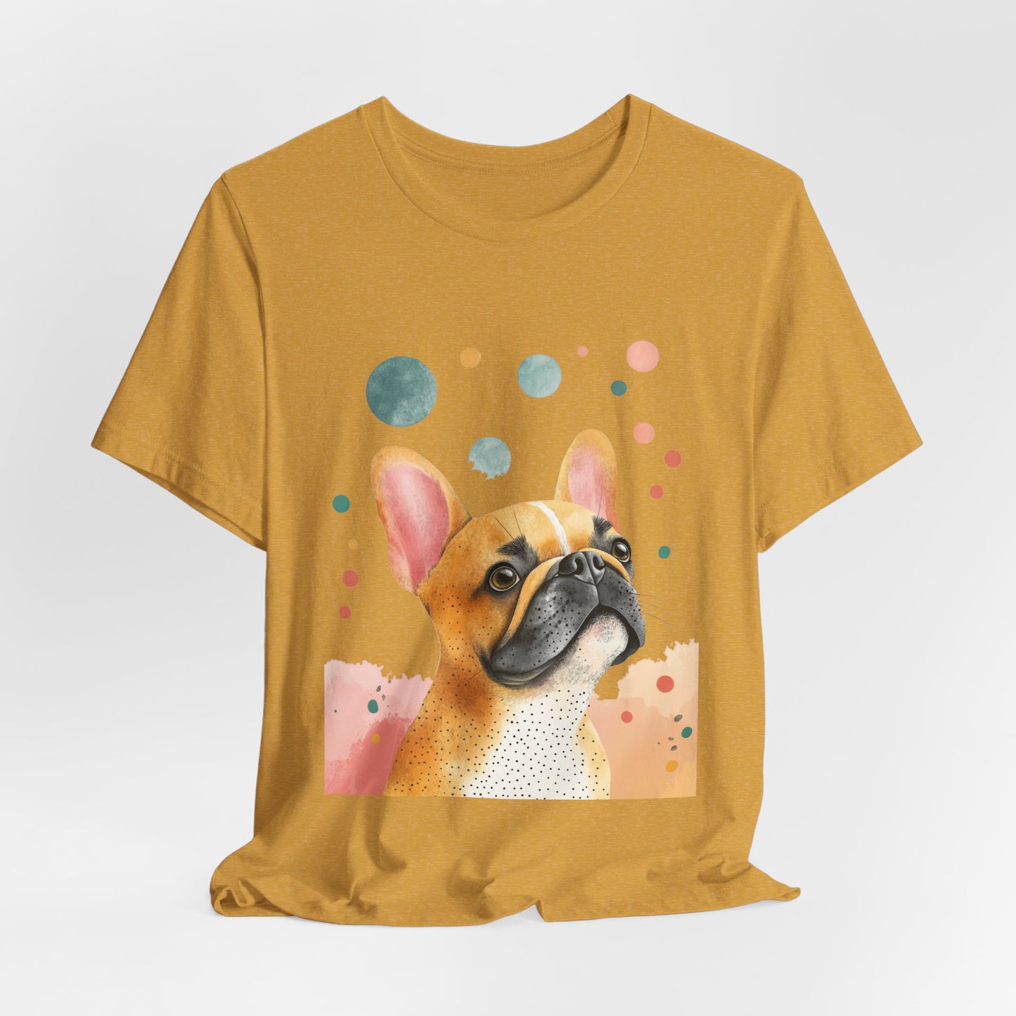 Playful Frenchie Vibes – Unisex T-Shirt
