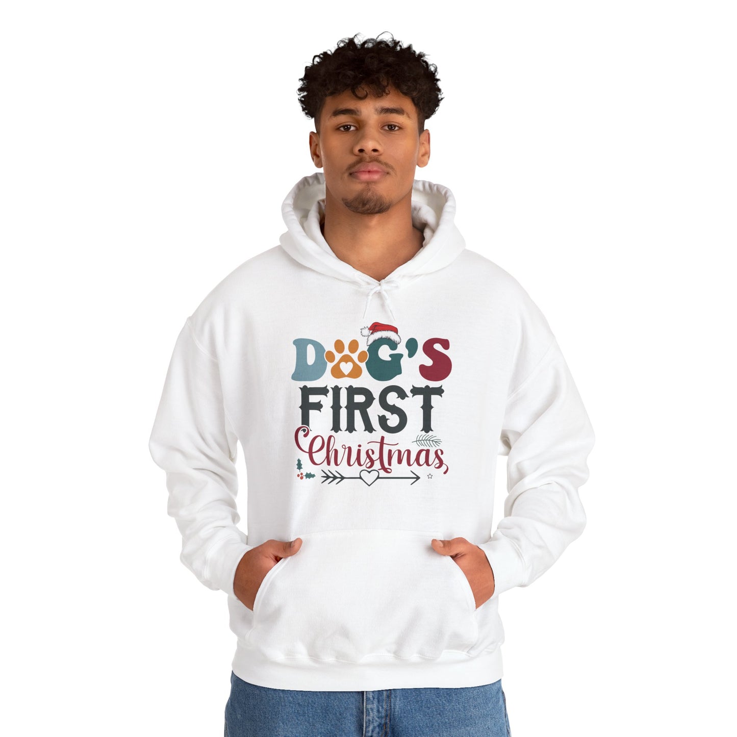 Dog's First Christmas Hoodie | Puppy Holiday Gift