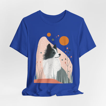 Keeshond Charm – Unisex Artistic Dog T-Shirt
