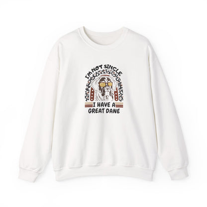 Great Dane Life Hoodie | Funny Not Single Dog Mom Gift