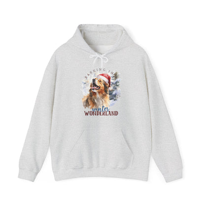 Barking in a Winter Wonderland Hoodie