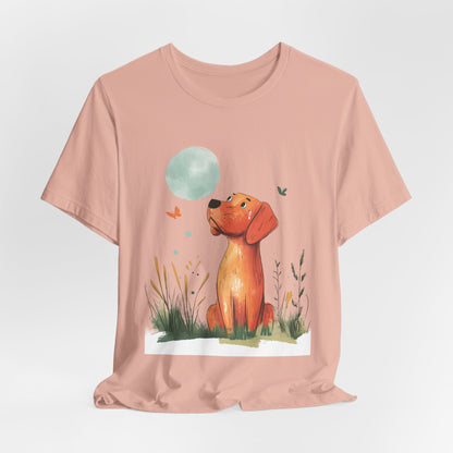 Curious Pup & Bubble Dreams – Unisex T-Shirt
