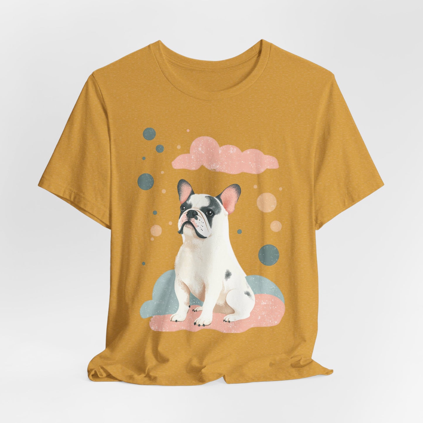 Dreamy Bulldog Skies – Unisex T-Shirt