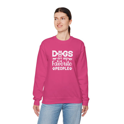 Dogs Are My Favorite People Unisex Sweatshirt