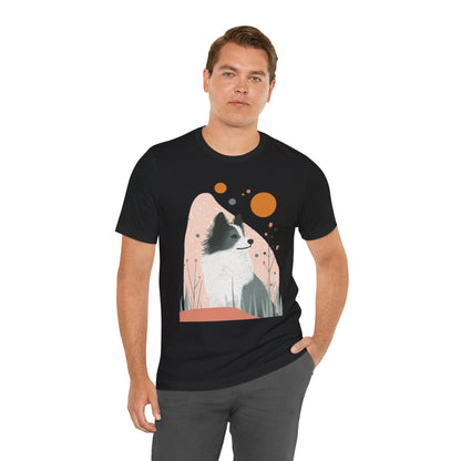 Keeshond Charm – Unisex Artistic Dog T-Shirt