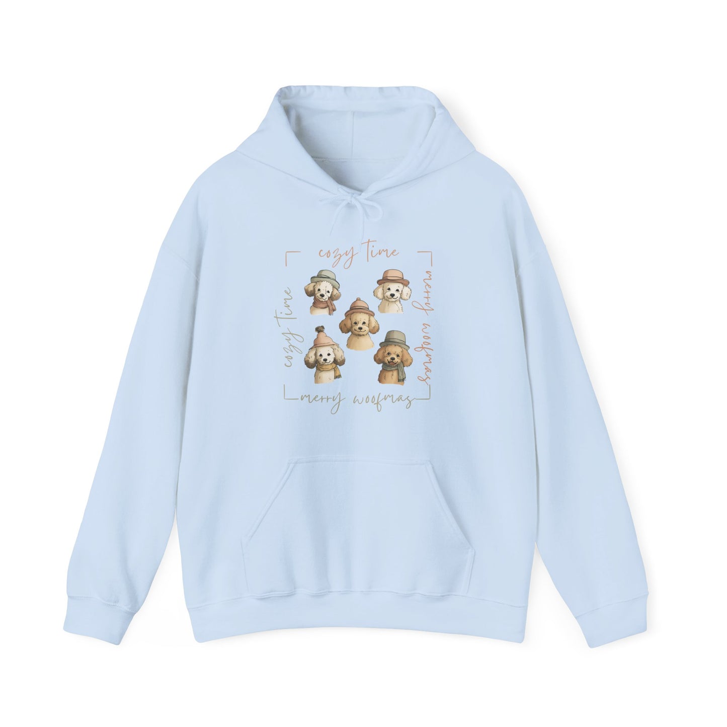 Cozy Woofmas Hoodie | Stylish Poodle Squad Sweater