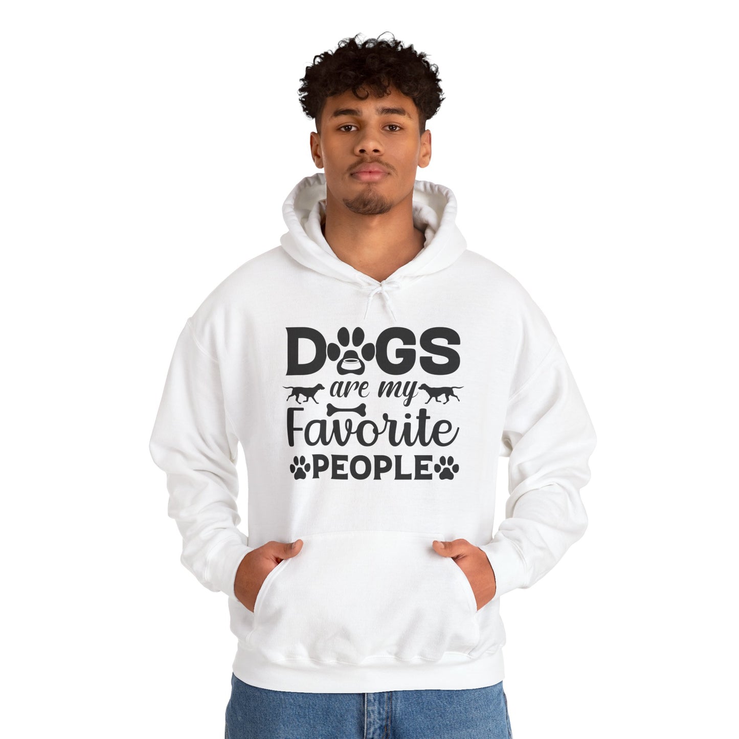 Dogs Are My Favorite People Unisex Hoodie