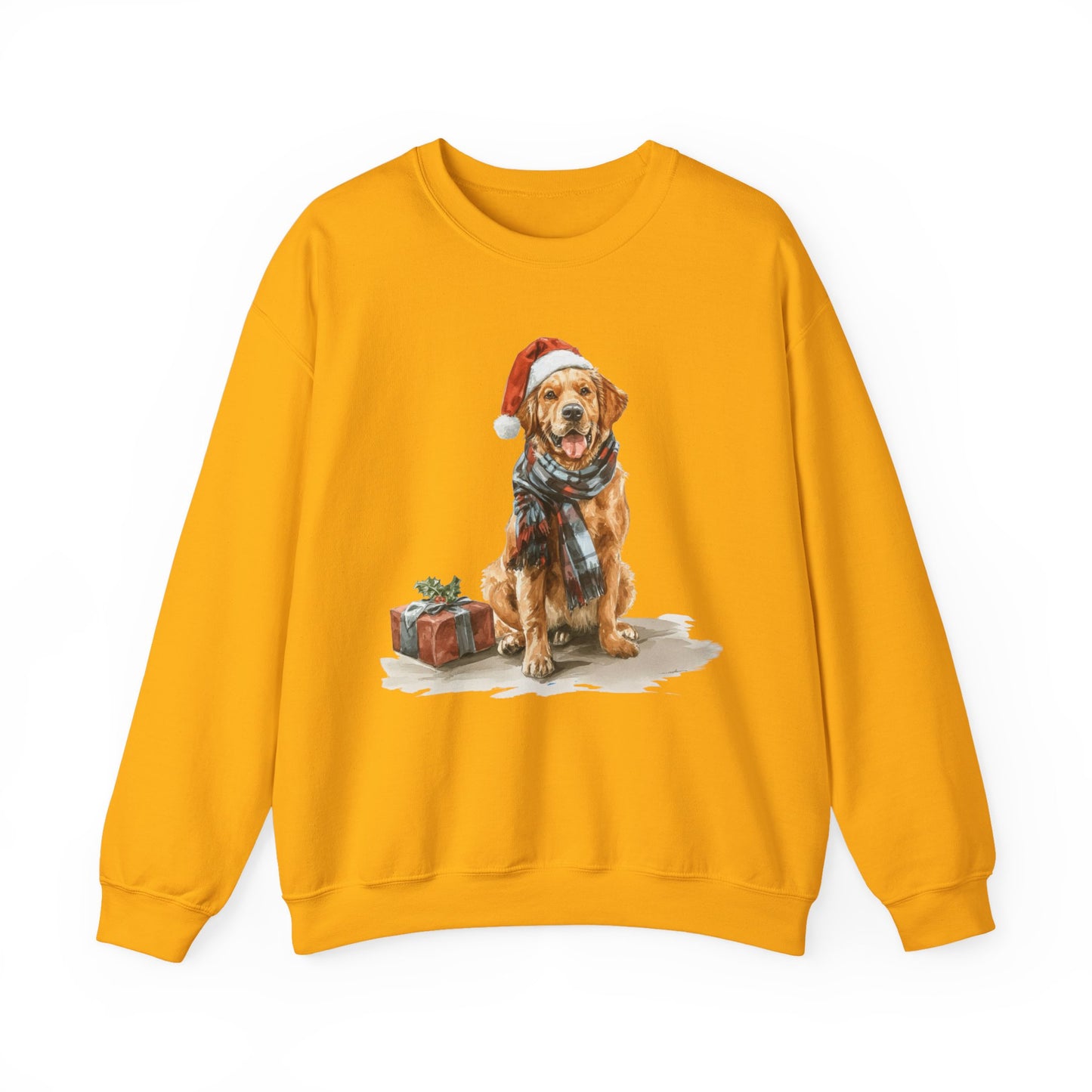 Golden Retriever Christmas Sweatshirt | Festive Dog Gift