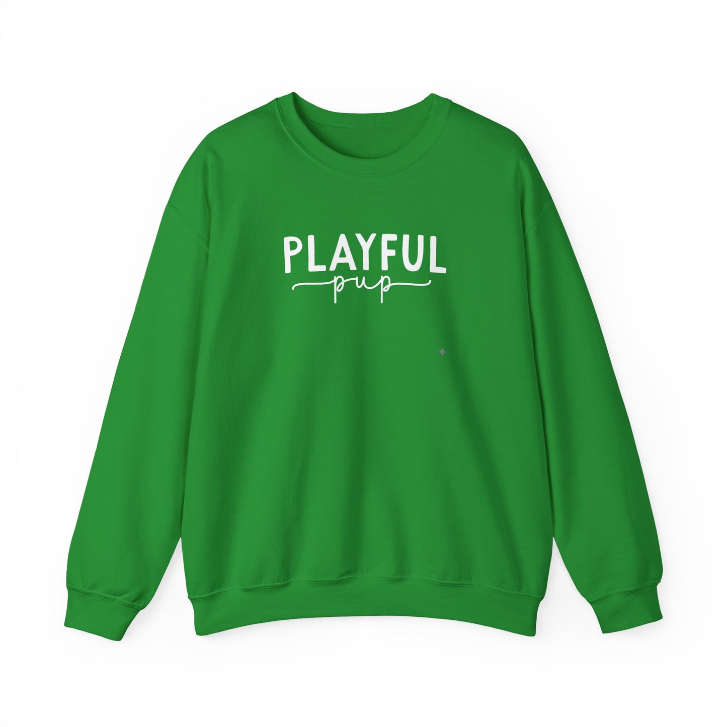 Playful Pup Unisex Sweatshirt | Minimalist Aesthetic Dog Gift