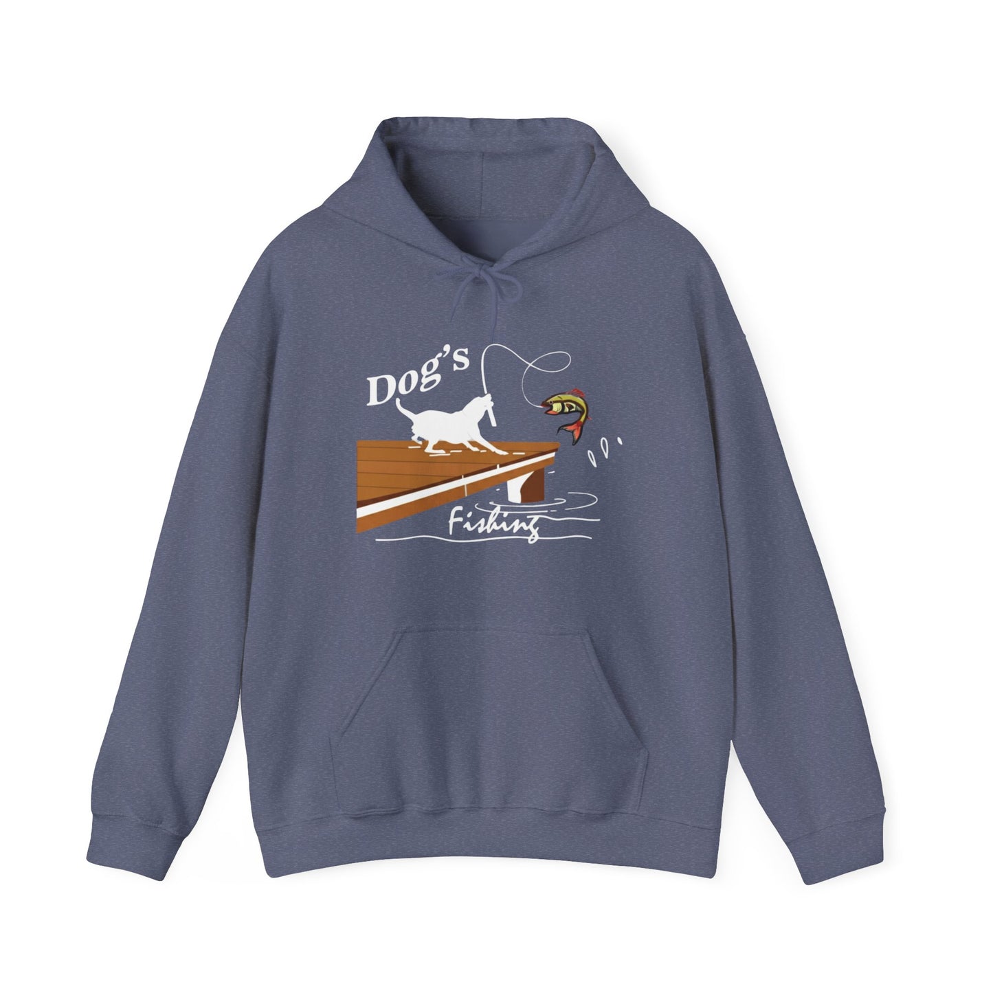 Dog's Fishing Adventure Unisex Hoodie