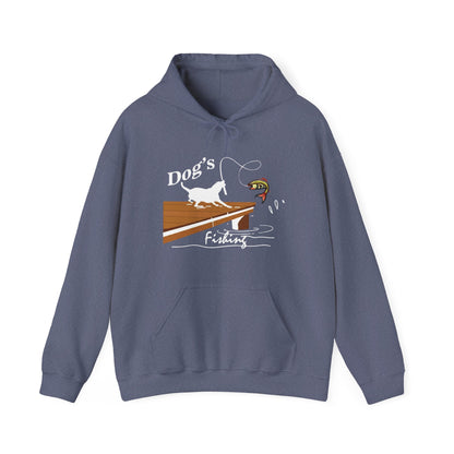 Dog's Fishing Adventure Unisex Hoodie