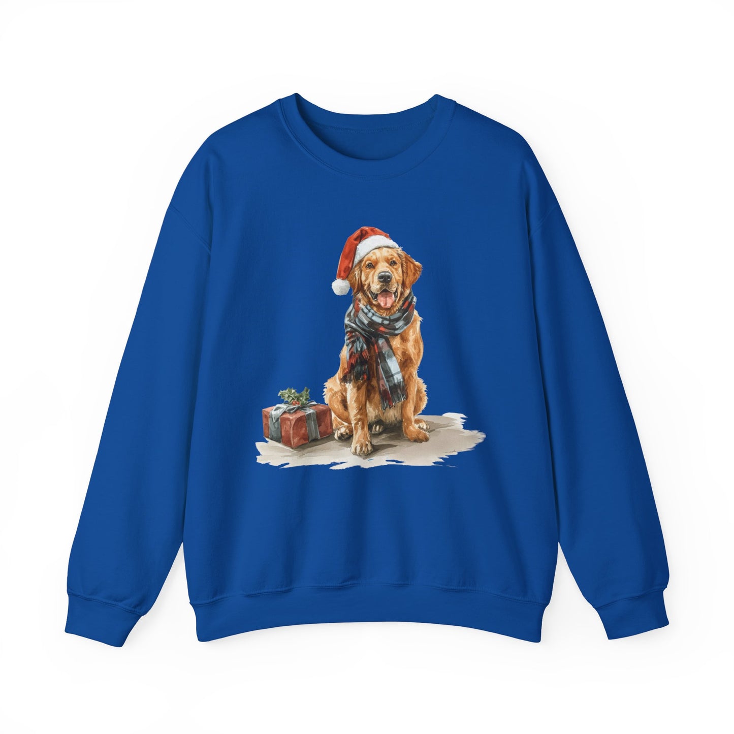 Golden Retriever Christmas Sweatshirt | Festive Dog Gift