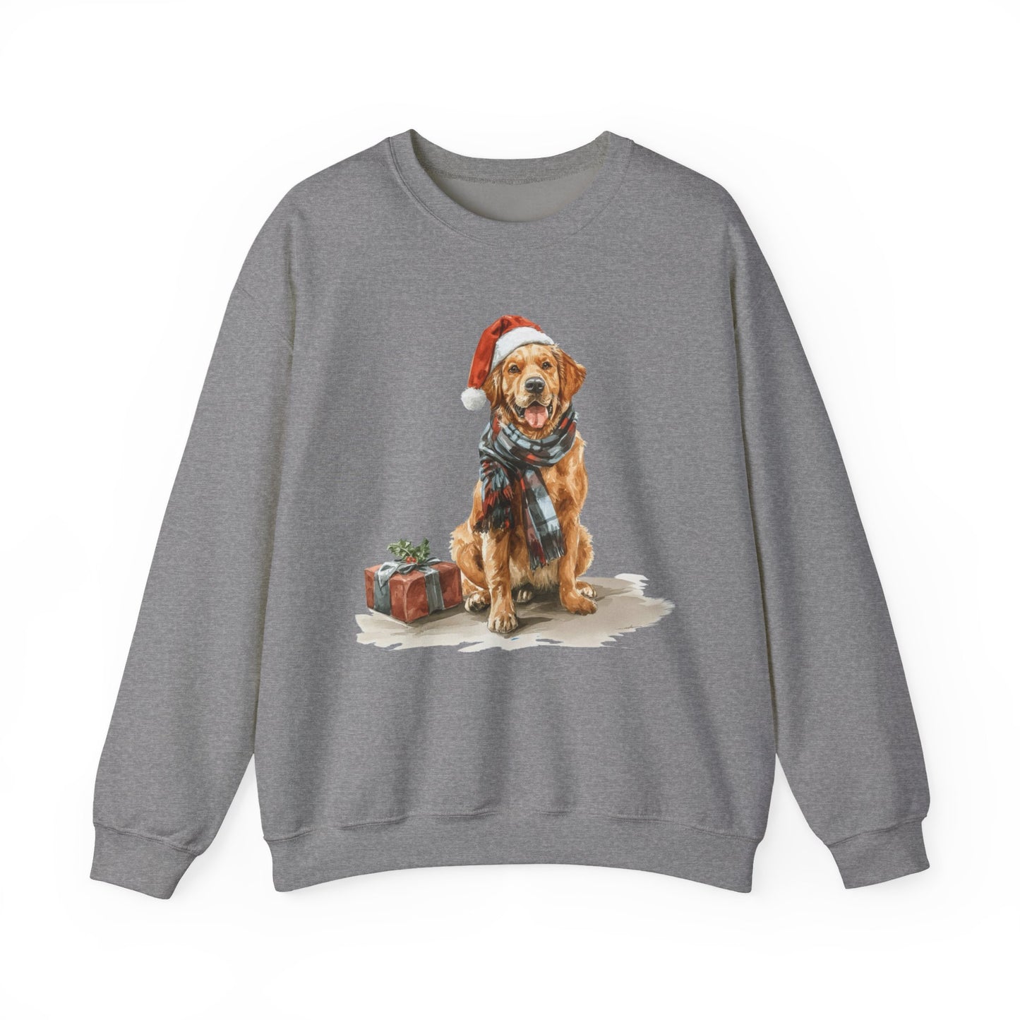 Golden Retriever Christmas Sweatshirt | Festive Dog Gift