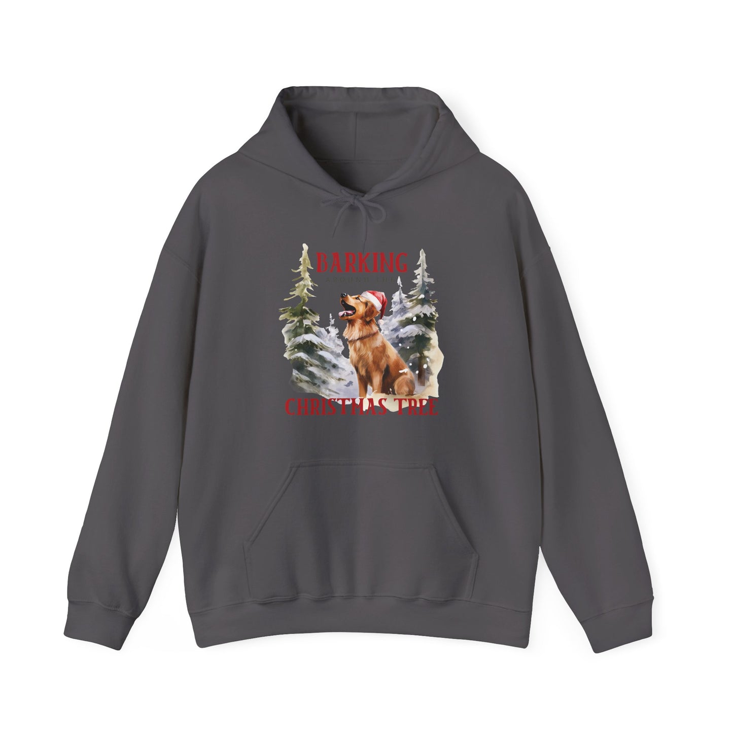 Barking Around the Christmas Tree Hoodie