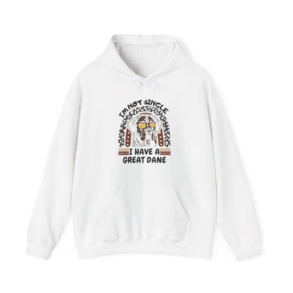 Great Dane Life Hoodie | Funny Not Single Dog Mom Gift