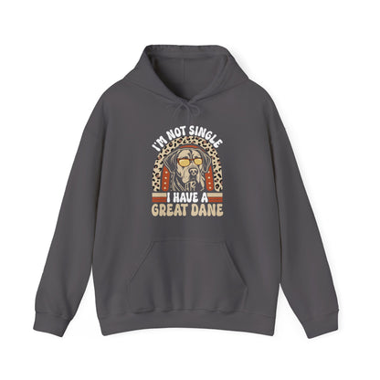 Great Dane Life Hoodie | Funny Not Single Dog Mom Gift