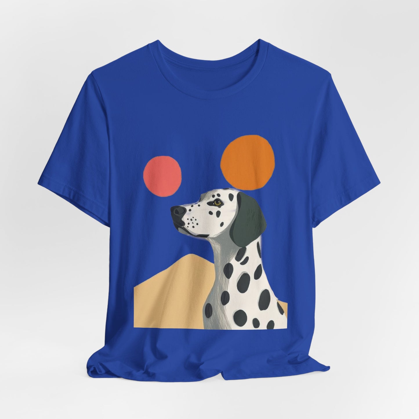 Dalmatian Desert Sun Minimalist Unisex Tee