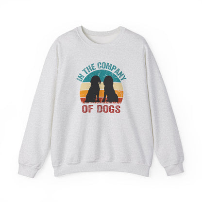 Retro "In The Company of Dogs" Sweatshirt