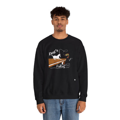Dog's Fishing Trip Unisex Sweatshirt