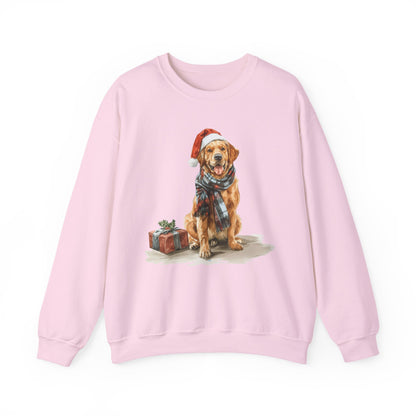 Golden Retriever Christmas Sweatshirt | Festive Dog Gift