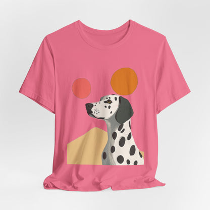 Dalmatian Desert Sun Minimalist Unisex Tee