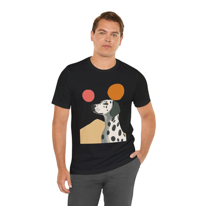Dalmatian Desert Sun Minimalist Unisex Tee