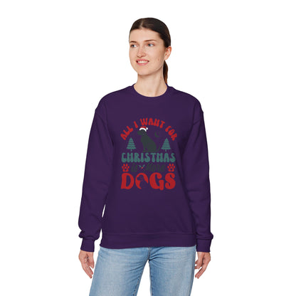 More Dogs for Christmas Sweatshirt | Funny Pet Lover Gift