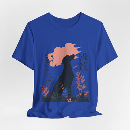 Italian Greyhound Silhouette – Unisex Artistic T-Shirt